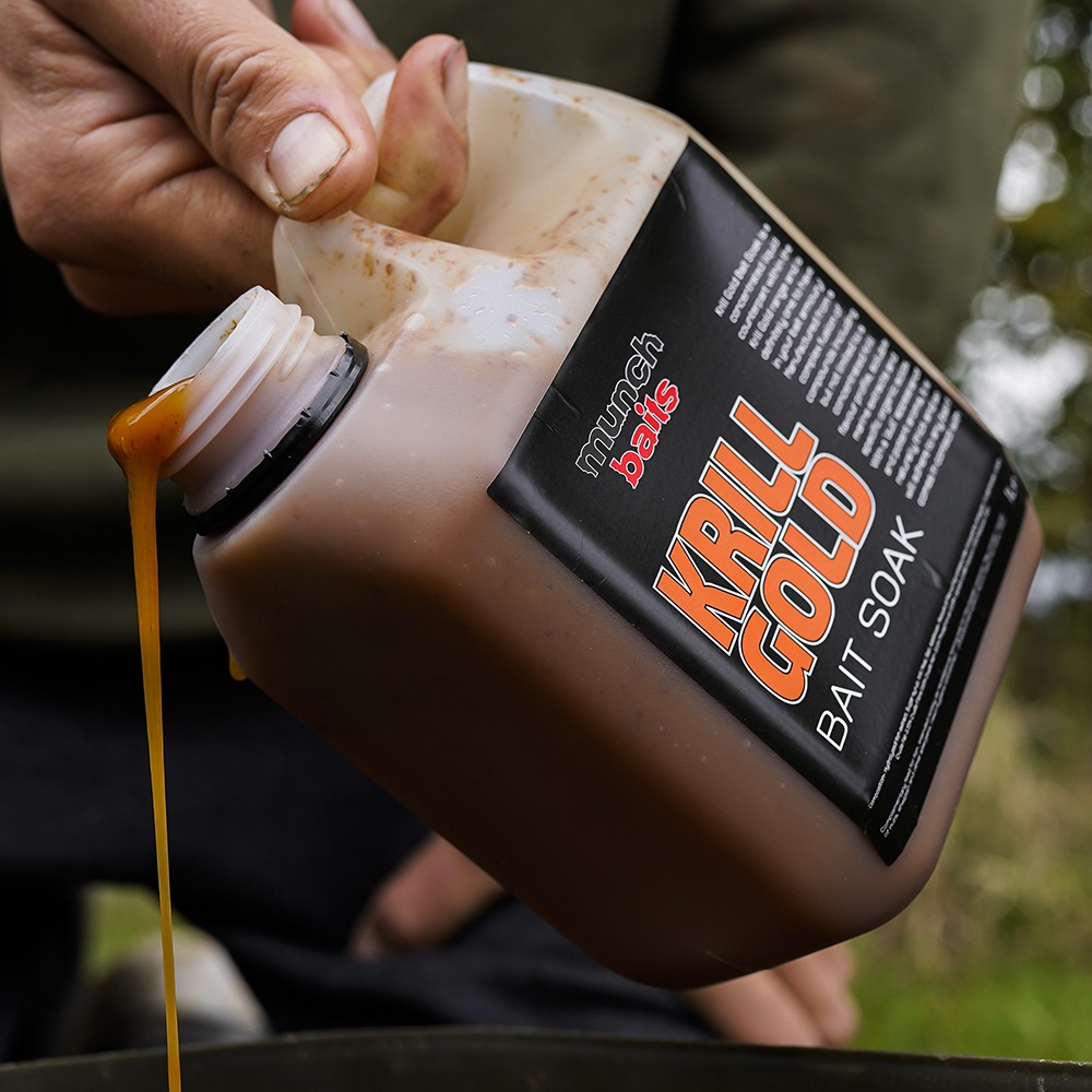 Krill Gold Bait Soak - Carp Fishing Bait